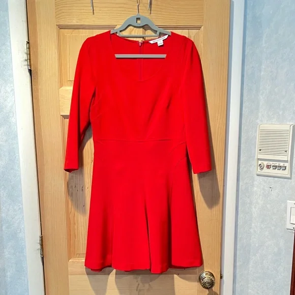 Diane Von Furstenberg Dress size 8 pink - Picture 1 of 5